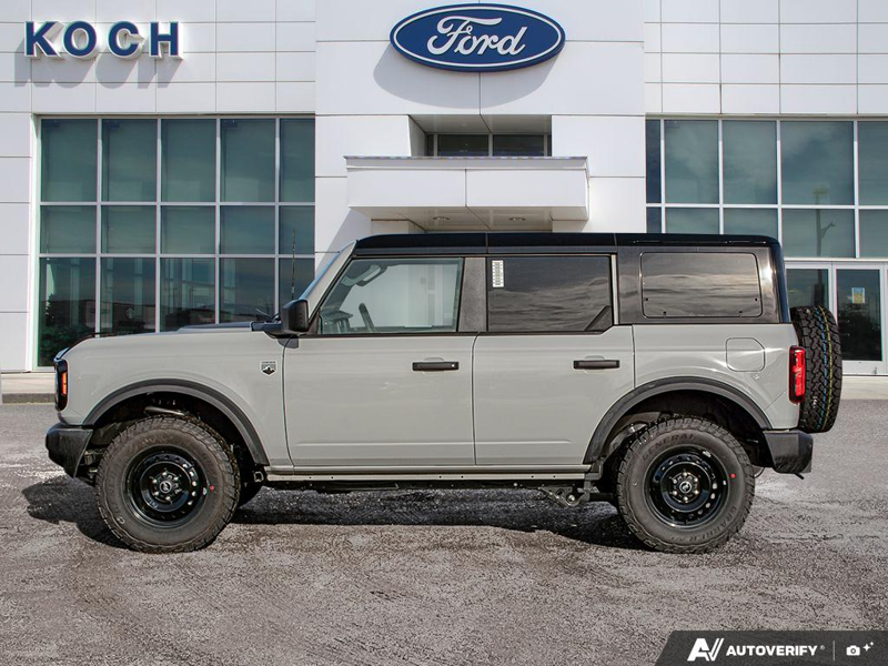 NEW 2026 Ford Bronco Big Bend - Avalanche Exterior / BLACK CLOTH GREY Interior - $59,914 - Stock #E60285 - VIN 1FMDE7BH5TLA46601 - Photo 3