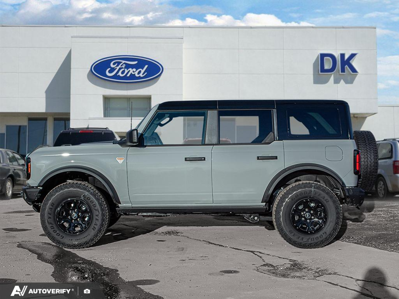 NEW 2026 Ford Bronco Badlands - Avalanche Exterior / BLACK LEATHER TRIM VINYL Interior - $89,308 - Stock #D60159 - VIN 1FMEE9BH8TLA44065 - Photo 3