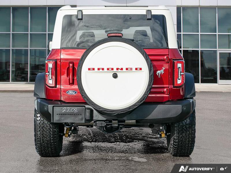 NEW 2026 Ford Bronco Outer Banks 60th Anniversary Edition - Ruby Red Tri-coat Metallic Exterior / BLACK ONYX-LEATHER/VINYL Interior - $84,824 - Stock #E60355 - VIN 1FMEE8BP6TLA60752 - Photo 5