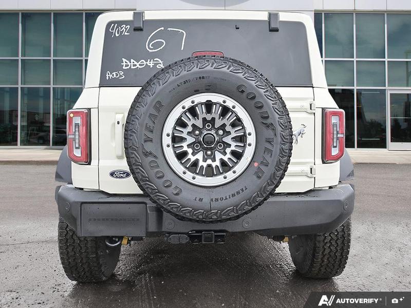 NEW 2026 Ford Bronco Outer Banks 60th Anniversary Edition - Wimbledon White Exterior / BLACK ONYX-LEATHER/VINYL Interior - $84,924 - Stock #E60477 - VIN 1FMEE8BP8TLA54032 - Photo 5