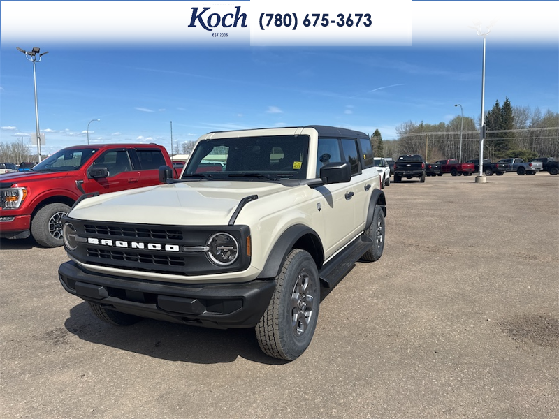 NEW 2026 Ford Bronco Big Bend - Desert Sand Exterior / VINYL SANDSTONE/BLACK SEATS Interior - $63,860 - Stock #A26147 - VIN 1FMDE7BH5TLA62524 - Photo 4