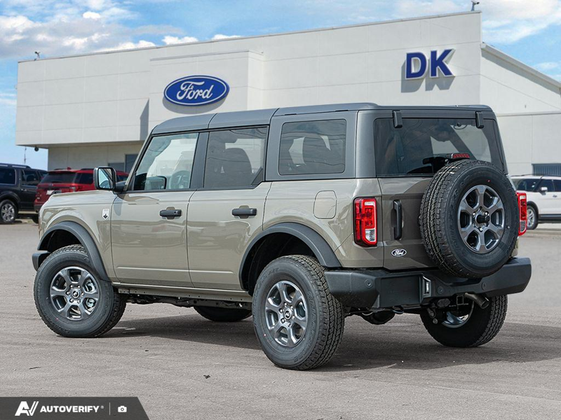 NEW 2026 Ford Bronco Big Bend - Marsh Grey Exterior / BLACK CLOTH GREY Interior - $64,009 - Stock #D60777 - VIN 1FMDE7BH8TLB33716 - Photo 4