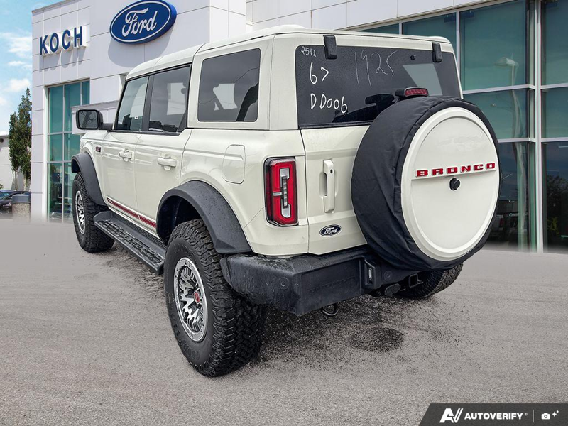 NEW 2026 Ford Bronco Outer Banks 60th Anniversary Edition - Wimbledon White Exterior / BLACK ONYX-LEATHER/VINYL Interior - $73,857 - Stock #E60681 - VIN 1FMEE8BH0TLA92542 - Photo 4