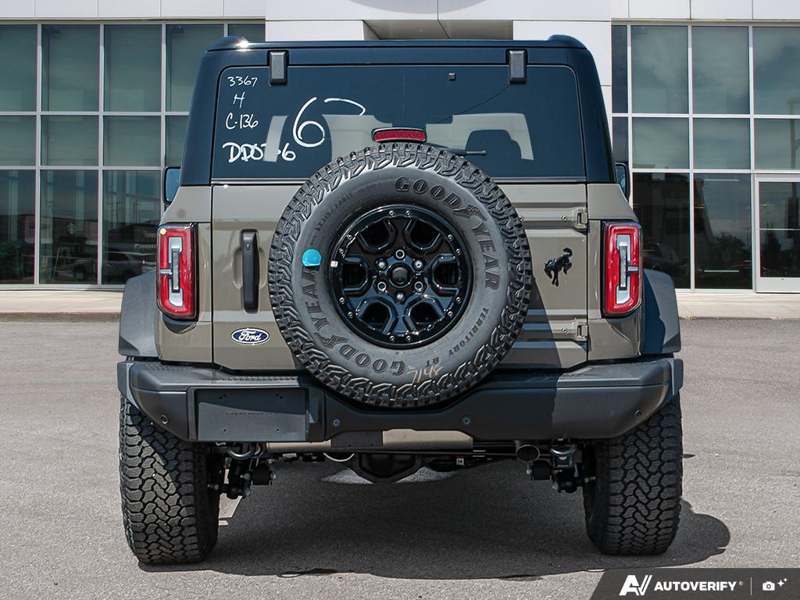 NEW 2026 Ford Bronco Badlands - Marsh Grey Exterior / BLACK ONYX, LEATHER-TRIMMED/VINYL BUCKET SEATS Interior - $88,792 - Stock #E60894 - VIN 1FMEE9BPXTLB33367 - Photo 5