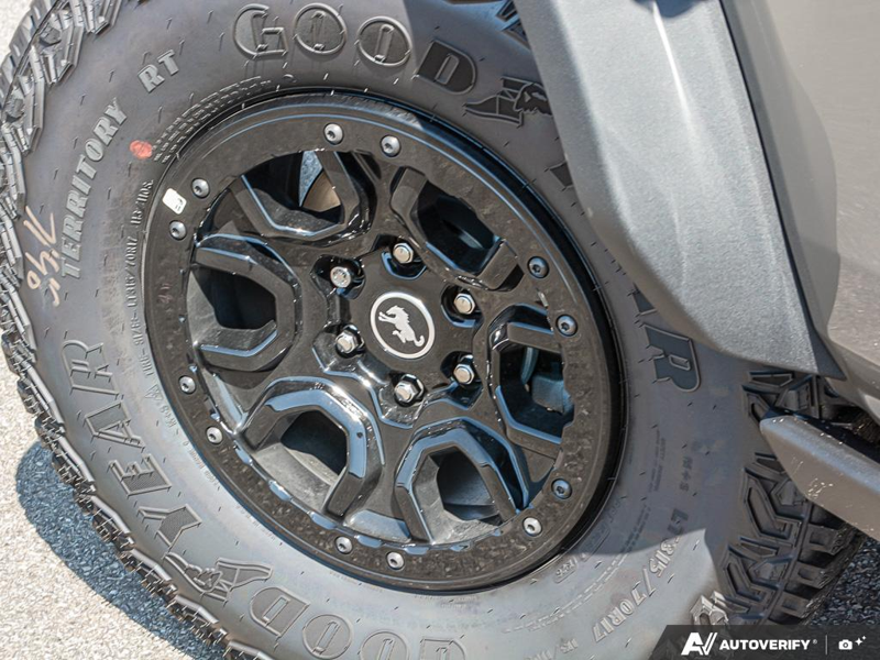 NEW 2026 Ford Bronco Badlands - Marsh Grey Exterior / BLACK ONYX, LEATHER-TRIMMED/VINYL BUCKET SEATS Interior - $88,792 - Stock #E60894 - VIN 1FMEE9BPXTLB33367 - Photo 6