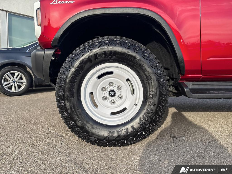 USED 2026 Ford Bronco Heritage Edition - Ruby Red Metallic Tc Exterior - $77,385 - Stock #EP4793 - VIN 1FMEE4DP8TLA68650 - Photo 6