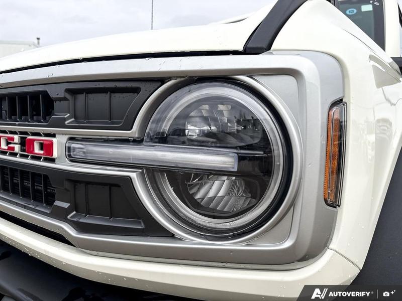 NEW 2026 Ford Bronco Outer Banks 60th Anniversary Edition - Wimbledon White Exterior / BLACK ONYX-LEATHER/VINYL Interior - $84,724 - Stock #E60186 - VIN 1FMEE8BP9TLA47123 - Photo 8