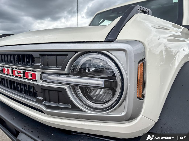 NEW 2026 Ford Bronco Outer Banks 60th Anniversary Edition - Wimbledon White Exterior / BLACK ONYX-LEATHER/VINYL Interior - $88,624 - Stock #E60716 - VIN 1FMEE8BPXTLB02498 - Photo 8