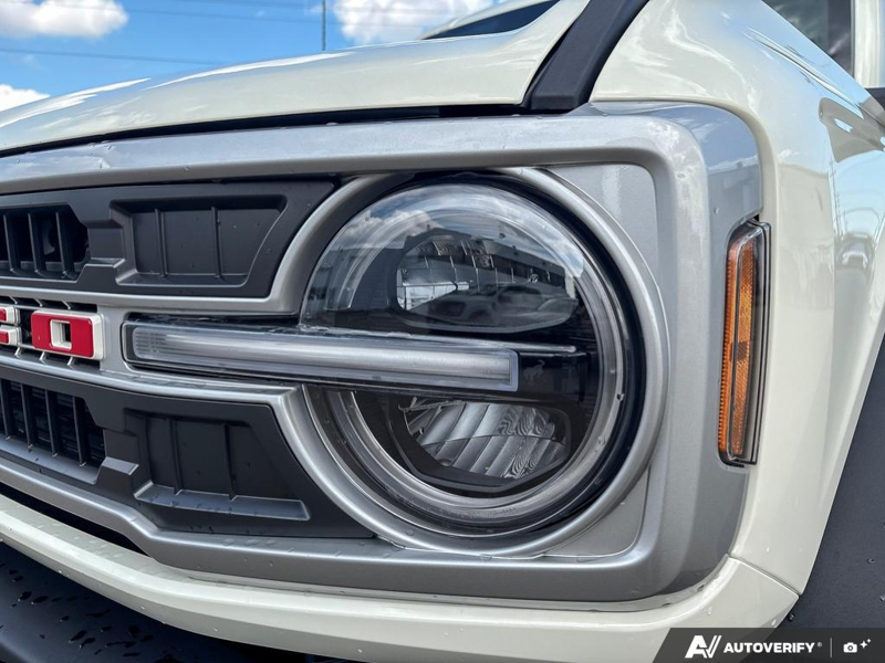 NEW 2026 Ford Bronco Outer Banks 60th Anniversary Edition - Wimbledon White Exterior / BLACK ONYX-LEATHER/VINYL Interior - $78,930 - Stock #E60989 - VIN 1FMEE8BP8TLB22474 - Photo 8