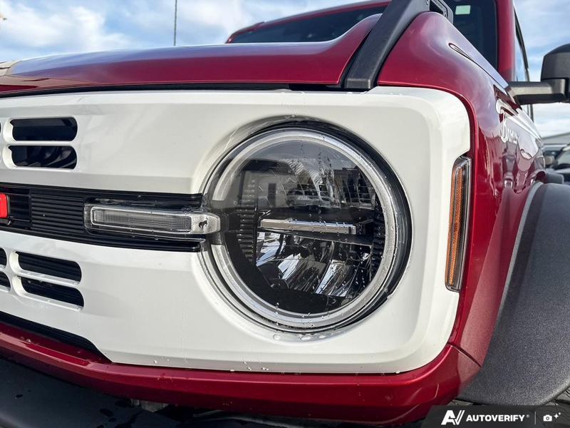 USED 2026 Ford Bronco Heritage Edition - Ruby Red Metallic Tc Exterior - $77,385 - Stock #EP4793 - VIN 1FMEE4DP8TLA68650 - Photo 8
