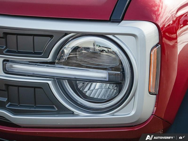 NEW 2026 Ford Bronco Outer Banks 60th Anniversary Edition - Ruby Red Tri-coat Metallic Exterior / BLACK ONYX-LEATHER/VINYL Interior - $84,824 - Stock #E60355 - VIN 1FMEE8BP6TLA60752 - Photo 10