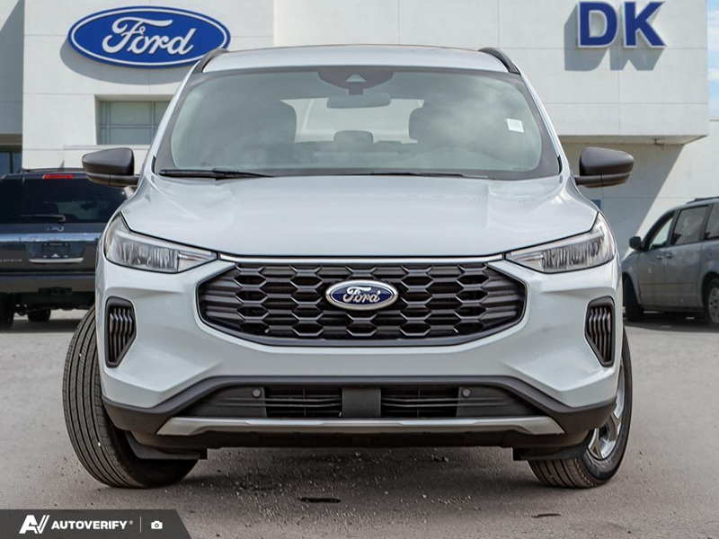 NEW 2026 Ford Escape ST-Line - Space Silver Metallic Exterior / EBONY VINYL/ RED STITCHING Interior - $46,168 - Stock #D60055 - VIN 1FMCU9MZ6TUA01273 - Photo 2