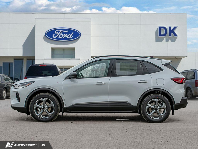 NEW 2026 Ford Escape ST-Line - Space Silver Metallic Exterior / EBONY VINYL/ RED STITCHING Interior - $46,168 - Stock #D60055 - VIN 1FMCU9MZ6TUA01273 - Photo 3