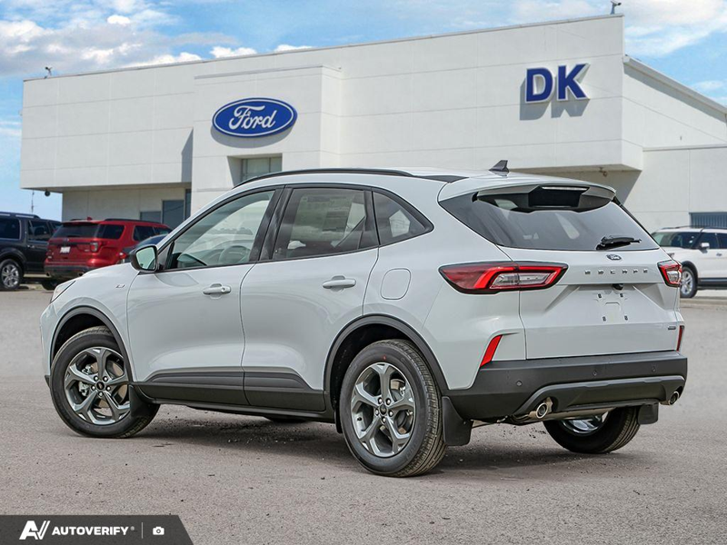 NEW 2026 Ford Escape ST-Line - Space Silver Metallic Exterior / EBONY VINYL/ RED STITCHING Interior - $46,168 - Stock #D60055 - VIN 1FMCU9MZ6TUA01273 - Photo 4