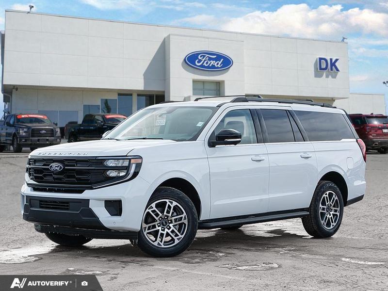 NEW 2026 Ford Expedition Active Max - Oxford White Exterior / DARK GRAY ACTIVEX Interior - $96,643 - Stock #D60293 - VIN 1FMJK1J84TEA24927 - Photo 1