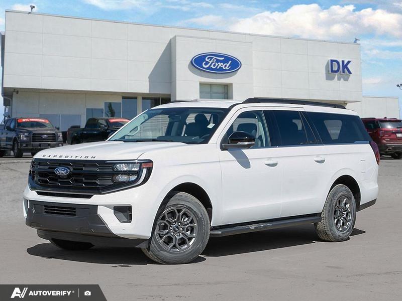 NEW 2026 Ford Expedition Active Max - Oxford White Exterior / DARK GRAY ACTIVEX Interior - $94,106 - Stock #D60389 - VIN 1FMJK1J86TEA28011 - Photo 1