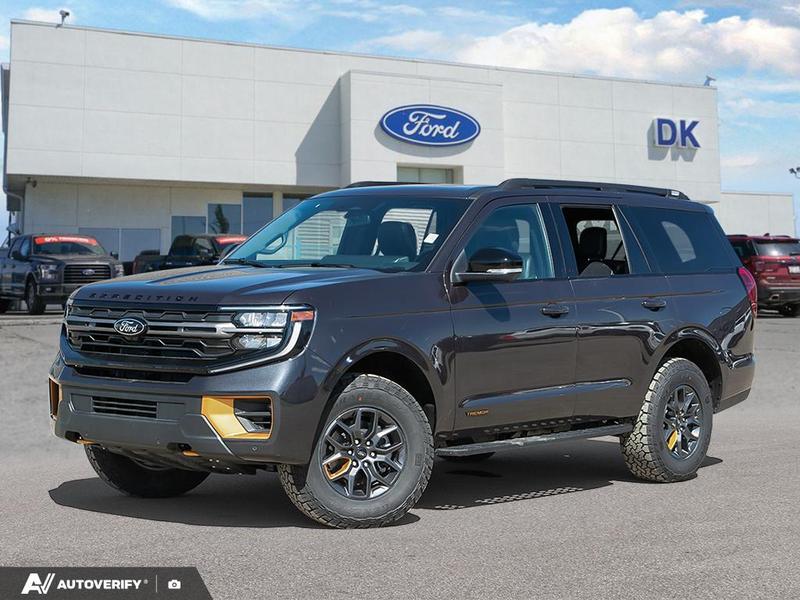NEW 2026 Ford Expedition Tremor - Dark Matter Grey Exterior / BLACK ONYX/ELECTRIC SPICE Interior - $106,999 - Stock #D60395 - VIN 1FMJU1RG7TEA30534 - Photo 1