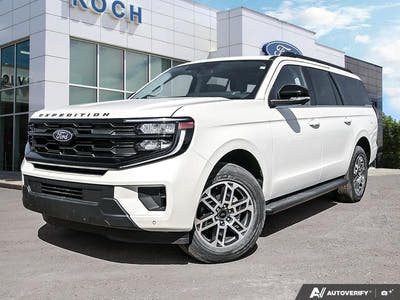 NEW 2026 Ford Expedition Active Max - Star White Tri-coat Metallic Exterior - $98,859 - Stock #E60421 - VIN 1FMJK1J80TEA29932