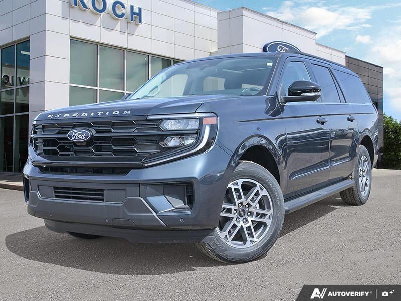 NEW 2026 Ford Expedition Active Max - Stone Blue Metallic Exterior / SPACE GRAY ACTIVEX Interior - $98,759 - Stock #E60356 - VIN 1FMJK1J80TEA16842 - Photo 1