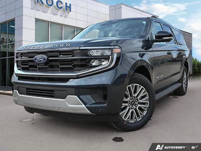 NEW 2026 Ford Expedition Platinum Max - Stone Blue Metallic Exterior - $105,844 - Stock #E60673 - VIN 1FMJK1M8XTEA40500