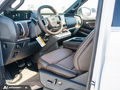 NEW 2026 Ford Expedition King Ranch Max - MESA, PREM DEL RIO LEATHER HEATED/VENT CAPTAIN'S CHAIRS Interior - $109,379 - Stock #D60702 - VIN 1FMJK1P88TEA43827