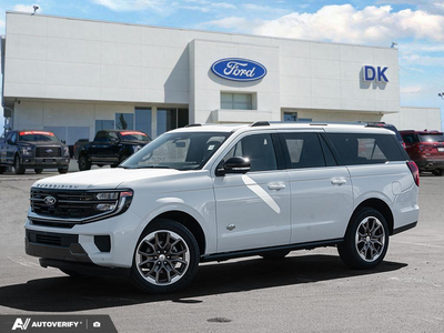 NEW 2026 Ford Expedition King Ranch Max - Star White Tri-Coat Exterior - $109,379 - Stock #D60702 - VIN 1FMJK1P88TEA43827