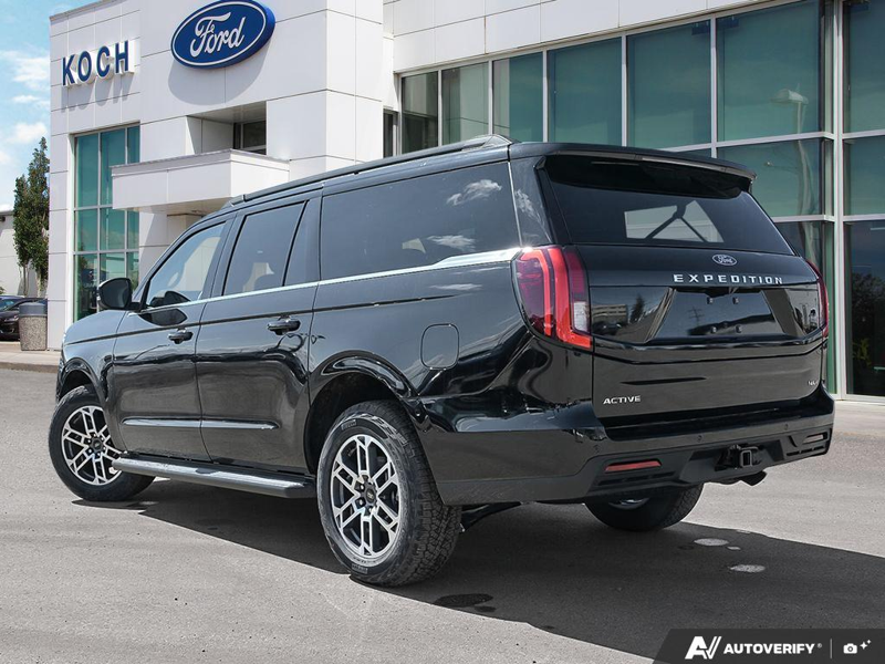 NEW 2026 Ford Expedition Active Max - Agate Black Exterior / DARK GRAY ACTIVEX Interior - $96,942 - Stock #E60526 - VIN 1FMJK1J8XTEA40498 - Photo 4