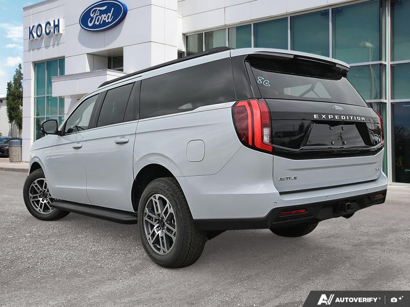 NEW 2026 Ford Expedition Active Max Bench - Space Silver Metallic Exterior / DARK GRAY ACTIVEX Interior - $95,859 - Stock #E60670 - VIN 1FMJK1J8XTEA42378 - Photo 4