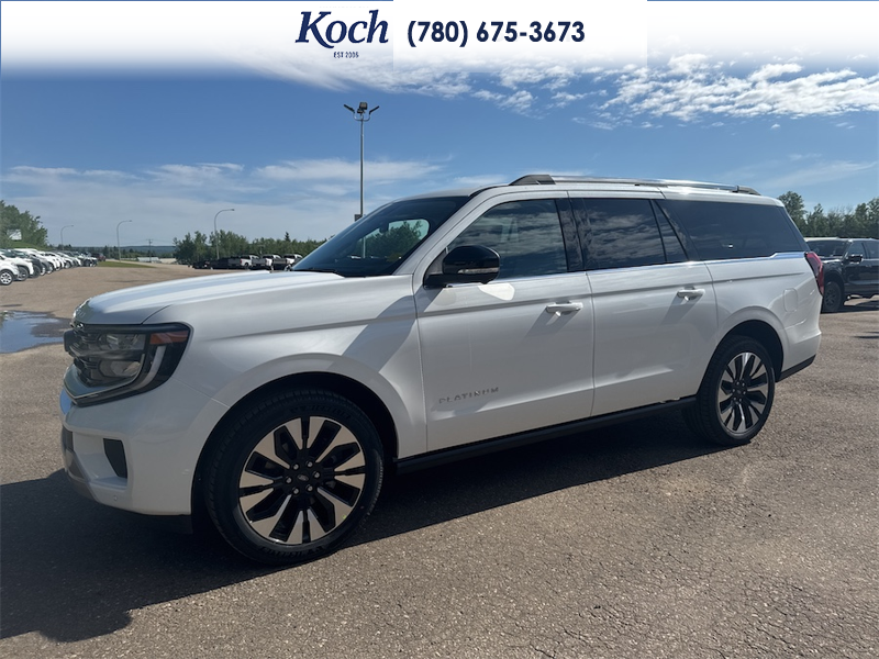 NEW 2026 Ford Expedition Platinum Max - Star White Tri-coat Metallic Exterior / BRONZE SMOKE MET CC Interior - $111,685 - Stock #A26201 - VIN 1FMJK1M86TEA44009 - Photo 5