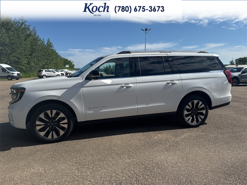 NEW 2026 Ford Expedition Platinum Max - Star White Tri-coat Metallic Exterior / BRONZE SMOKE MET CC Interior - $111,685 - Stock #A26201 - VIN 1FMJK1M86TEA44009 - Photo 6