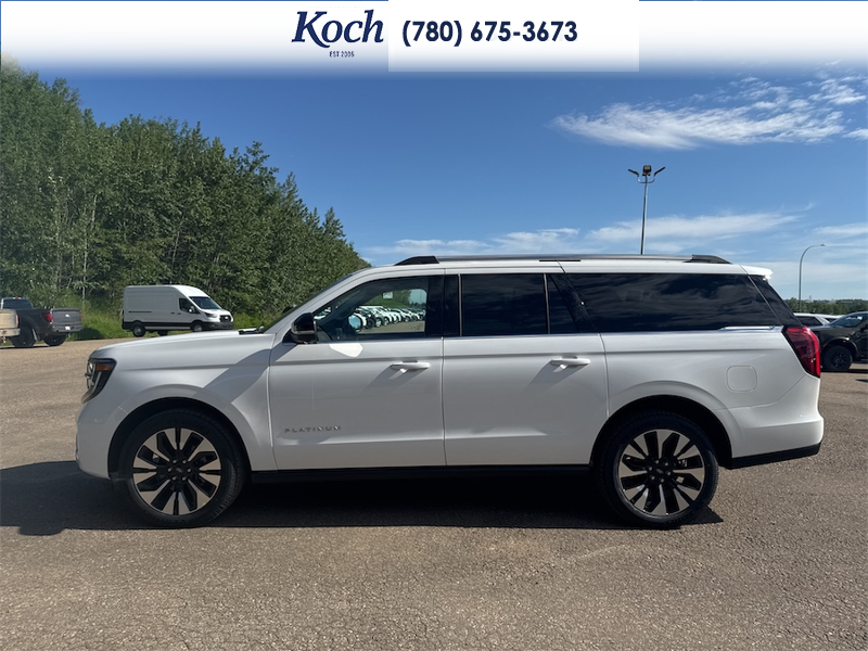 NEW 2026 Ford Expedition Platinum Max - Star White Tri-coat Metallic Exterior / BRONZE SMOKE MET CC Interior - $111,685 - Stock #A26201 - VIN 1FMJK1M86TEA44009 - Photo 7