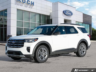 NEW 2026 Ford Explorer Active - Star White Tri-coat Metallic Exterior - $63,069 - Stock #E60256 - VIN 1FMUK8DHXTGA82398