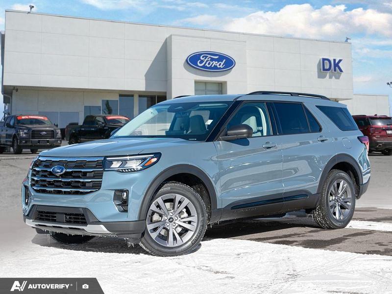 NEW 2026 Ford Explorer Active - Vapor Blue Exterior / SPACE GREY ACTIVEX Interior - $57,457 - Stock #D60335 - VIN 1FMUK8DH2TGB02420 - Photo 1