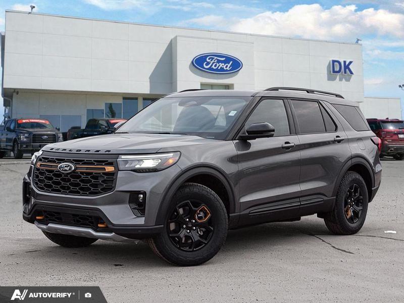 NEW 2026 Ford Explorer Tremor - Carbonized Grey Metallic Exterior / ONYX MIKO Interior - $72,472 - Stock #D60378 - VIN 1FMWK8JC4TGB34884 - Photo 1