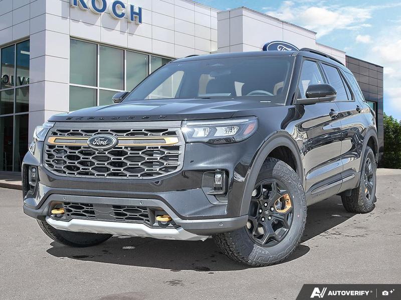NEW 2026 Ford Explorer Tremor - Agate Black Exterior / ONYX ACTIVEX Interior - $75,119 - Stock #E60505 - VIN 1FMWK8JC0TGB34221 - Photo 1