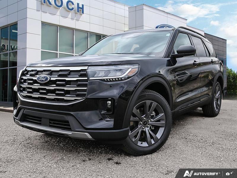 NEW 2026 Ford Explorer Active - Agate Black Exterior / DARK SPACE GREY ACTIVEX Interior - $62,269 - Stock #E60538 - VIN 1FMUK8DH3TGB45499 - Photo 1