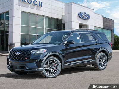NEW 2026 Ford Explorer ST - Agate Black Exterior - $74,629 - Stock #E60222 - VIN 1FMWK8GC0TGA82614