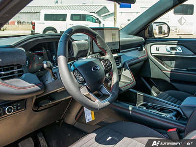 NEW 2026 Ford Explorer ST-Line - ONYX ACTIVEX Interior - $62,244 - Stock #E60221 - VIN 1FMUK8KH9TGA82749