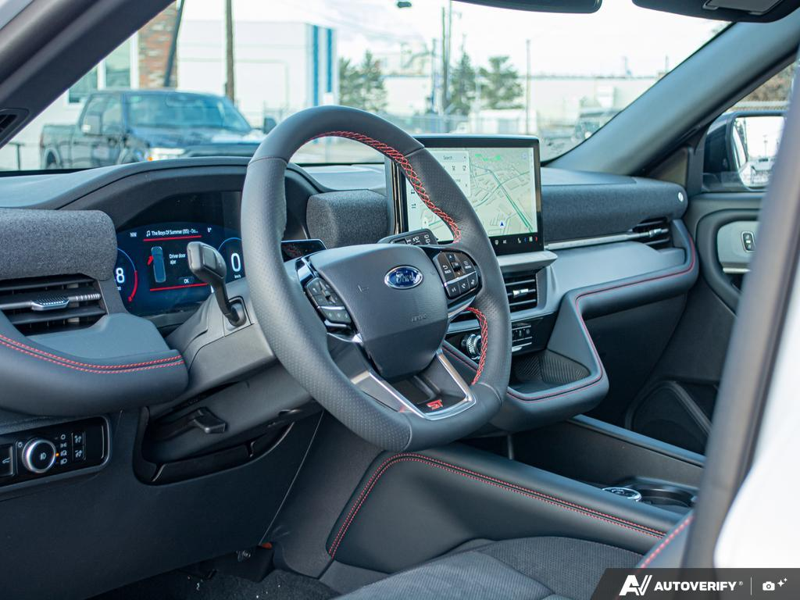 NEW 2026 Ford Explorer ST - Space White Metallic Exterior / ONYX ACTIVEX Interior - $72,919 - Stock #E60102 - VIN 1FMWK8GC7TGA32874 - Photo 13