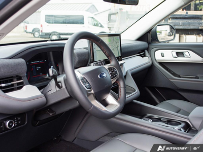 NEW 2026 Ford Explorer Active - DARK SPACE GREY ACTIVEX Interior - $61,934 - Stock #E60719 - VIN 1FMUK8DH7TGB68381