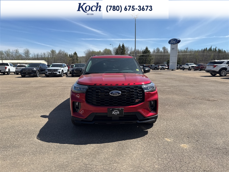 NEW 2026 Ford Explorer ST - Black Sport Cloth Exterior / KAPOOR RED Interior - $75,280 - Stock #A26165 - VIN 1FMWK8GC7TGB34546 - Photo 16