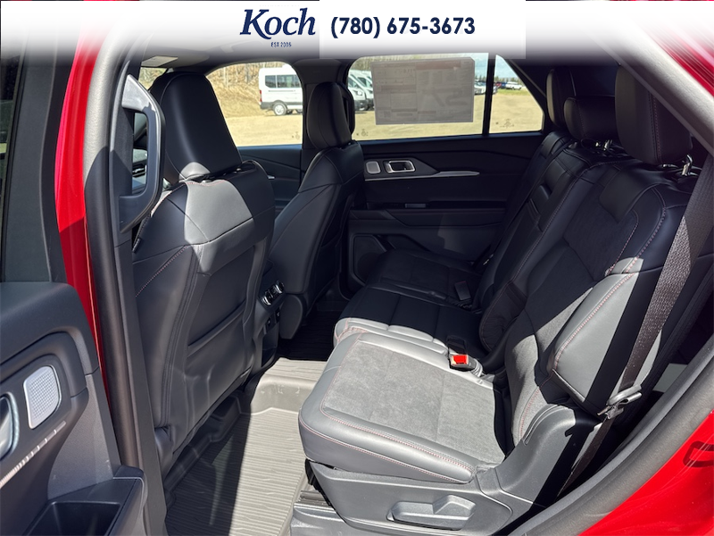 NEW 2026 Ford Explorer ST - Black Sport Cloth Exterior / KAPOOR RED Interior - $75,280 - Stock #A26165 - VIN 1FMWK8GC7TGB34546 - Photo 18