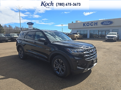 NEW 2026 Ford Explorer Active - Agate Black Exterior - $59,730 - Stock #A26138 - VIN 1FMUK8DHXTGB34757