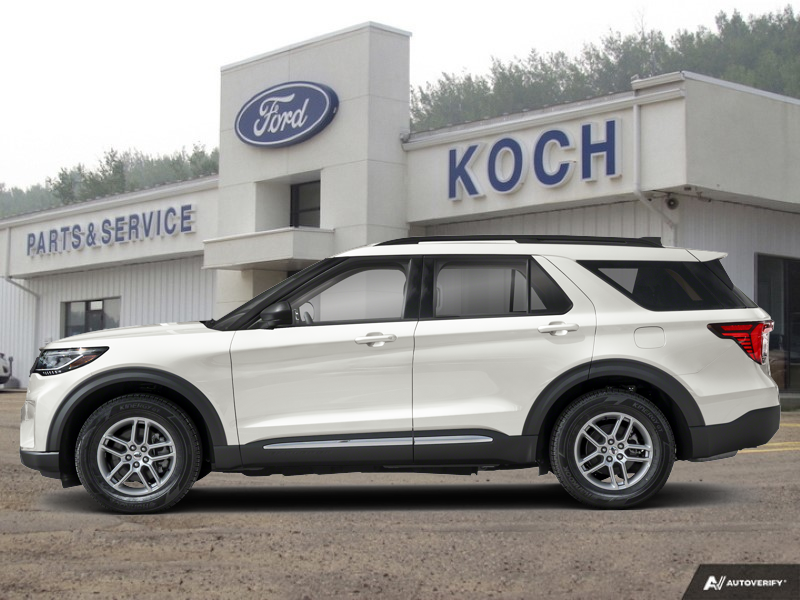 NEW 2026 Ford Explorer Active - Star White Tri-coat Metallic Exterior / DARK SPACE GREY ACTIVEX Interior - $60,930 - Stock #A26181 - VIN 1FMUK8DH4TGB58794 - Photo 1