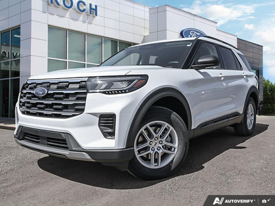 NEW 2026 Ford Explorer Active - Oxford White Exterior - $53,874 - Stock #E60258 - VIN 1FMUK8DH5TGA82812