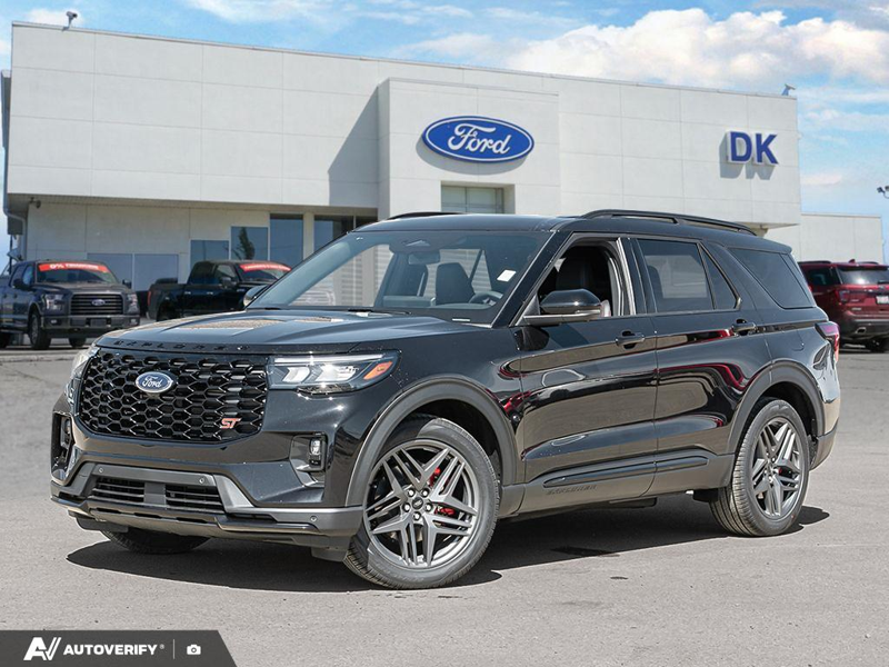 NEW 2026 Ford Explorer ST - Agate Black Exterior / ONYX MIKO Interior - $72,407 - Stock #D60636 - VIN 1FMWK8GC6TGB85696 - Photo 1