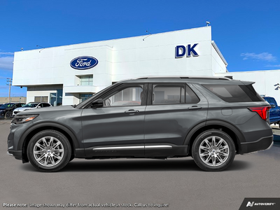 NEW 2026 Ford Explorer Platinum - Carbonized Grey Metallic Exterior - $65,122 - Stock #D60585 - VIN 1FMUK8HH0TGB86618