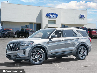 NEW 2026 Ford Explorer ST - Carbonized Grey Metallic Exterior - $73,322 - Stock #D60617 - VIN 1FMWK8GC2TGC18712