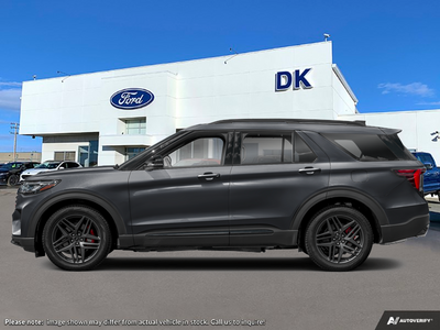 NEW 2026 Ford Explorer ST - Agate Black Exterior - $72,842 - Stock #D60750 - VIN 1FMWK8GC3TGB60786