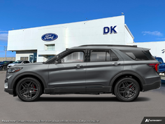 NEW 2026 Ford Explorer ST - Carbonized Grey Metallic Exterior - $75,596 - Stock #D60795 - VIN 1FMWK8GC8TGB84758